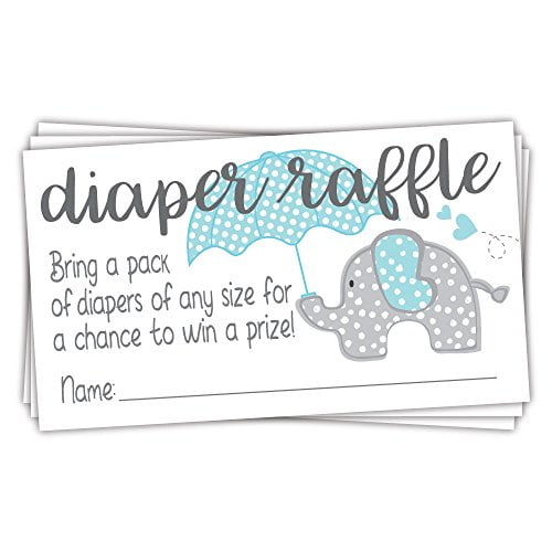 Theme Boy Chevron Baby Shower Game Activity Blue, Grey 50 Diaper Raffle Tickets for Baby Shower Elephant Theme Boy Chevron Baby Shower Game Activity Blue, Grey 50 Diaper Raffle Tickets for Baby Shower Elephant